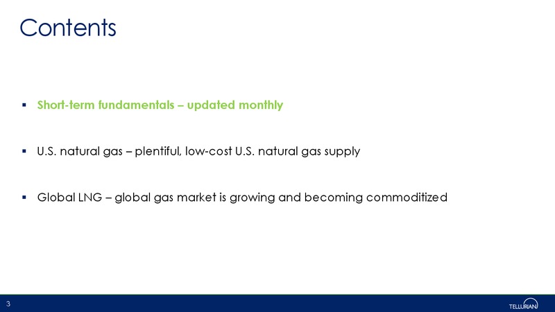 October 2019 Fundamentals – Tellurian Inc. – slide 2