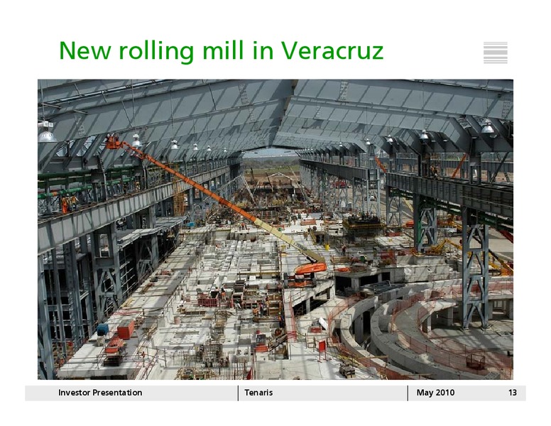MAY 2010 INVESTOR PRESENTATION – Tenaris Sa – slide 12