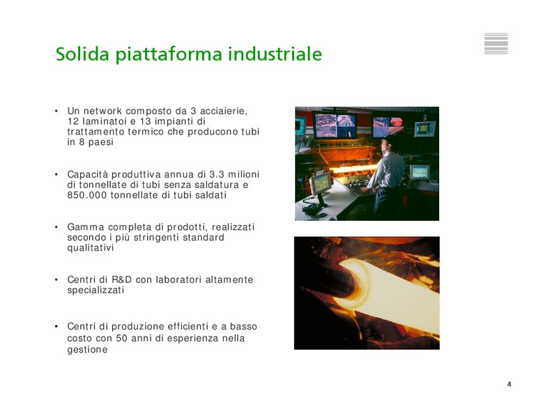 INVESTOR PRESENTATION – Tenaris Sa – slide 5