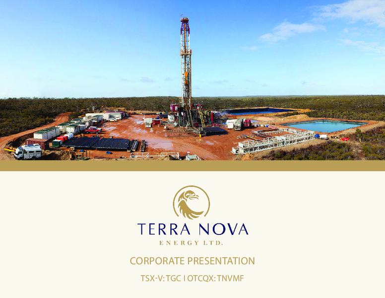 June 2015 Corporate Presentation – Terra Nova Energy Ltd. – slide 1