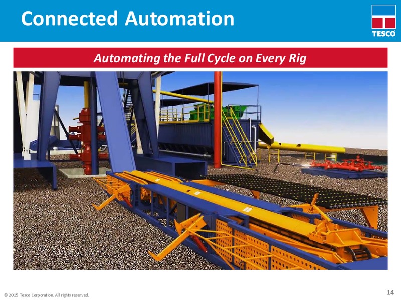 Barclays Capital CEO Energy Power Conference – Tesco Corporation – slide 13
