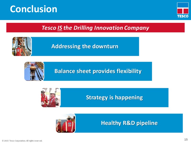 Barclays Capital CEO Energy Power Conference – Tesco Corporation – slide 14