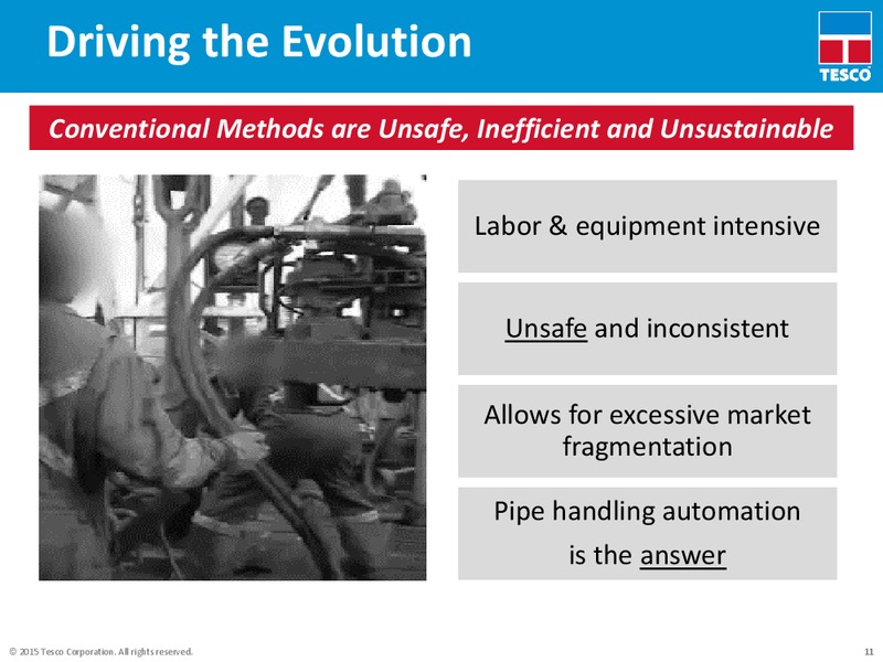 Capital One Securities 10th Annual Energy Conference – Tesco Corporation – slide 10