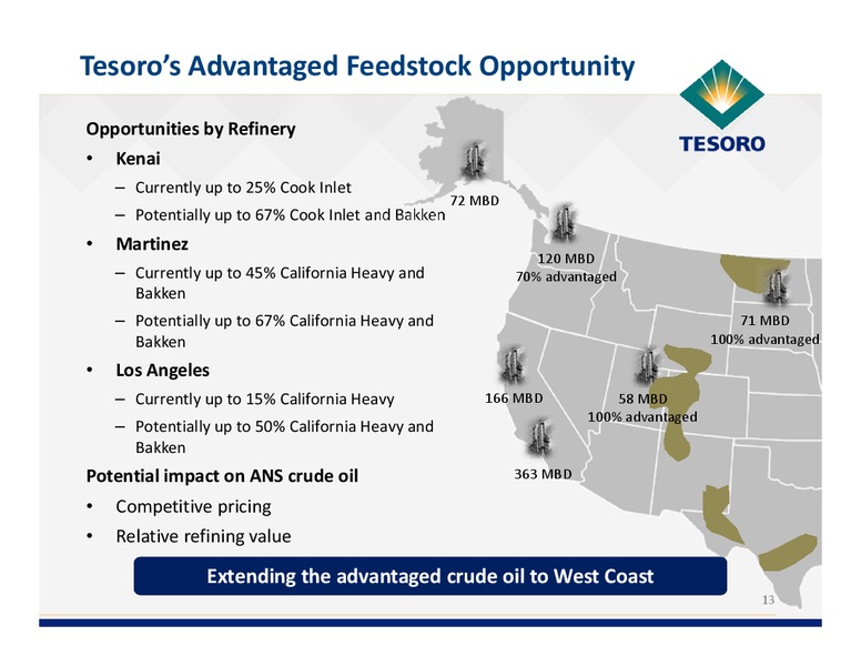 Simmons Energy Conference – Tesoro Corporation – slide 12