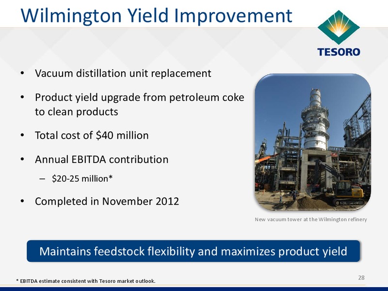 Bank Of America Refining Conference – Tesoro Corporation – slide 27