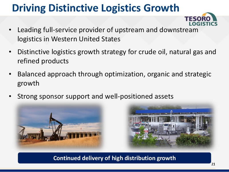 RBC Global Energy & Power Executive Conference – Tesoro Corporation – slide 20