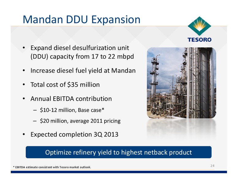 Barclays CEO Energy Power Conference – Tesoro Corporation – slide 23