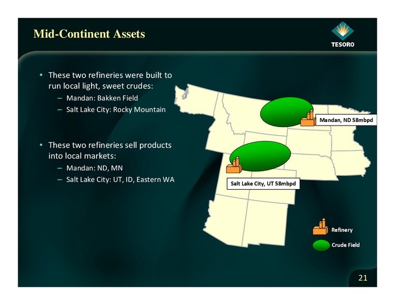 Barclays CEO Energy Power Conference – Tesoro Corporation – slide 20