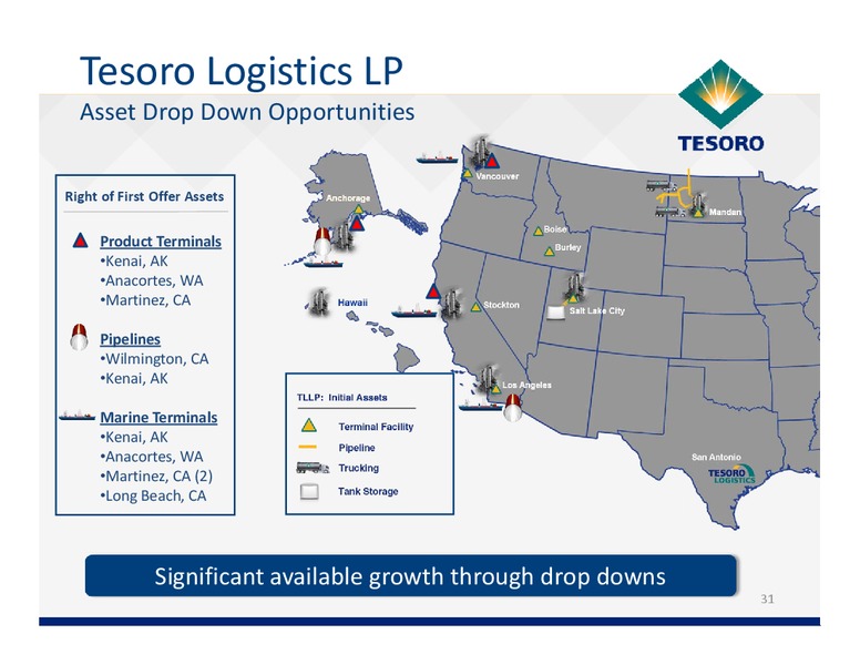 December 2011 Investor Day – Tesoro Corporation – slide 30
