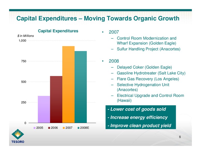 Annual Shareholder Meeting – Tesoro Corporation – slide 9