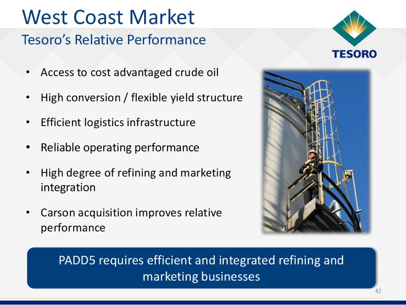 Analyst Day – Tesoro Corporation – slide 41