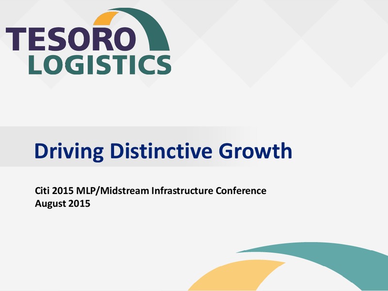 Citi MLP Conference – Tesoro Logistics Lp – slide 1