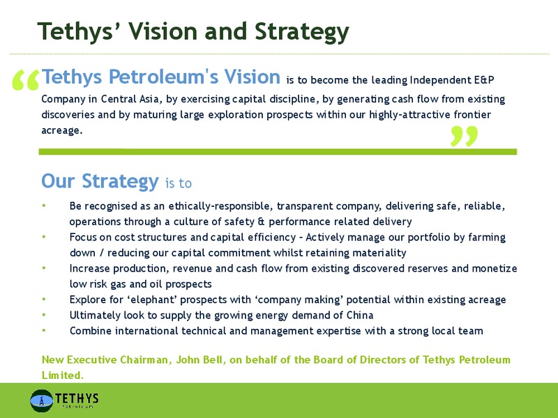 Annual General Meeting June 2015 – Tethys Petroleum Ltd. – slide 2