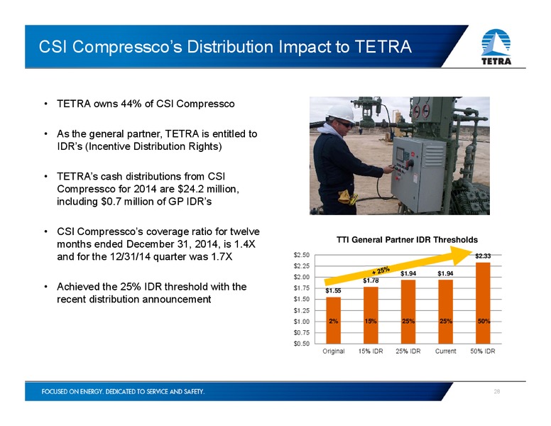 MARCH 2015 INVESTOR PRESENTATION – Tetra Technologies Inc. – slide 27