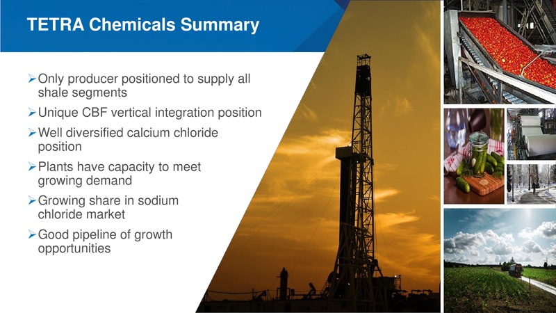 May 2018 Investor Day Presentation – Tetra Technologies Inc. – slide 61