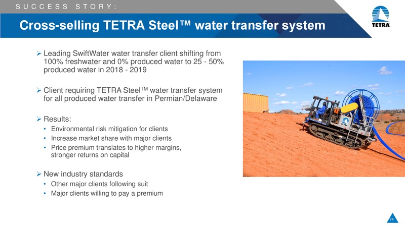 May 2018 Investor Day Presentation – Tetra Technologies Inc. – slide 73