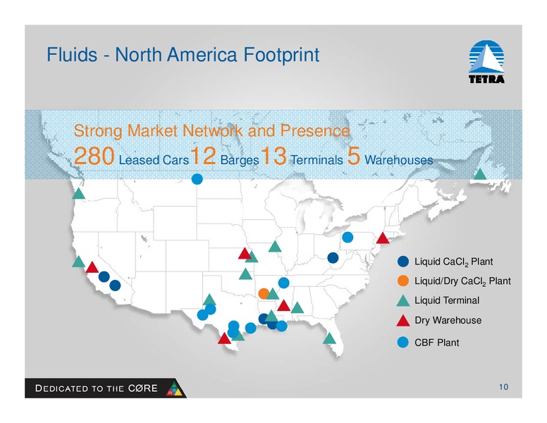 August 2016 Company Presentation – Tetra Technologies Inc. – slide 9