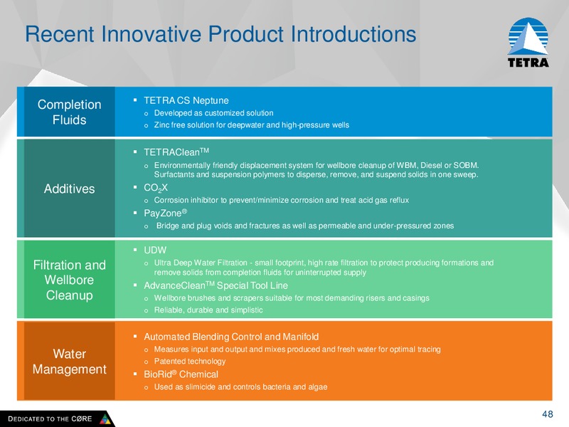 Analyst Meeting 2015 – Tetra Technologies Inc. – slide 47