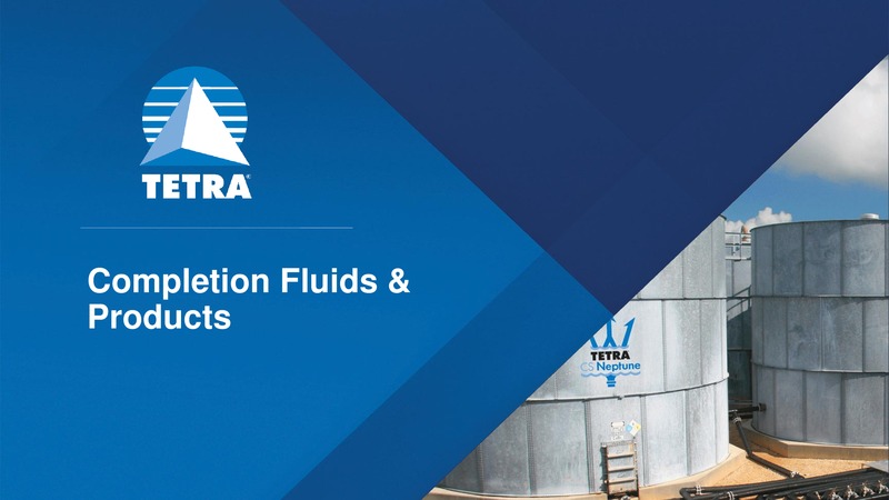 Cowen and Co Energy and Natural Resources Conference – Tetra Technologies Inc. – slide 12