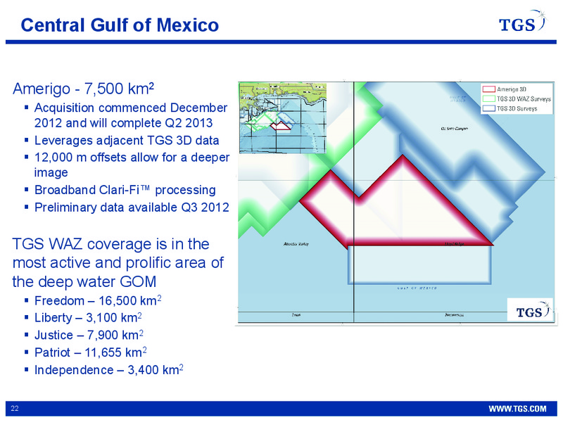 Q4 2012 EARNINGS CALL – Tgs-Nopec Geophysical Company – slide 22
