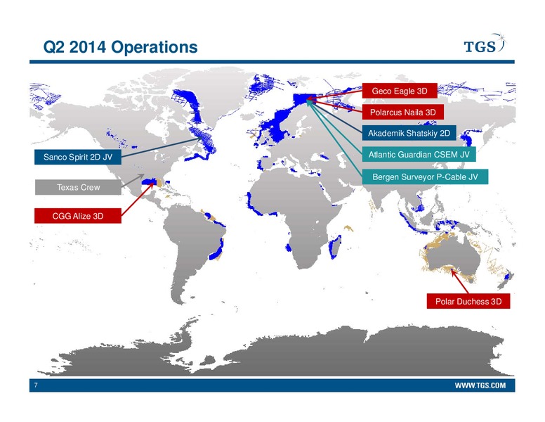 Q2 2014 EARNINGS CALL – Tgs-Nopec Geophysical Company – slide 6