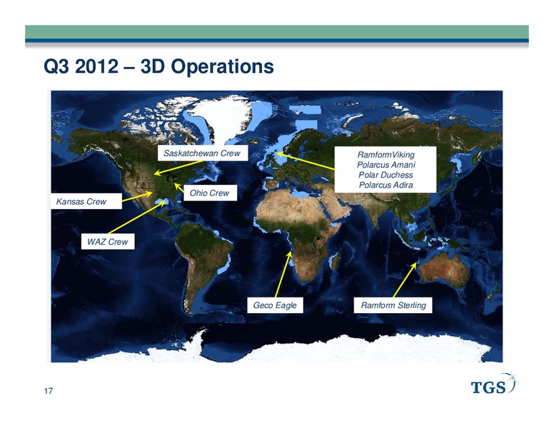 Q3 2012 EARNINGS CALL – Tgs-Nopec Geophysical Company – slide 17