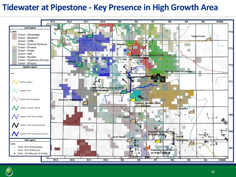 January 2019 Corporate Presentation – Tidewater Midstream and Infrastructure – slide 11