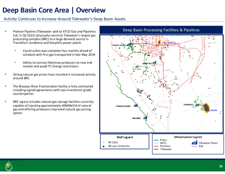 August 2022 Investor Presentation – Tidewater Midstream and Infrastructure – slide 18