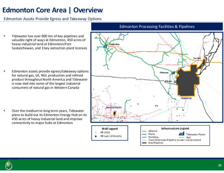 August 2022 Investor Presentation – Tidewater Midstream and Infrastructure – slide 19