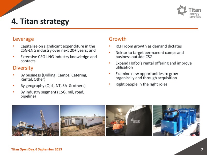 September 2013 Investor Presentation – Titan Energy Services Limited – slide 6