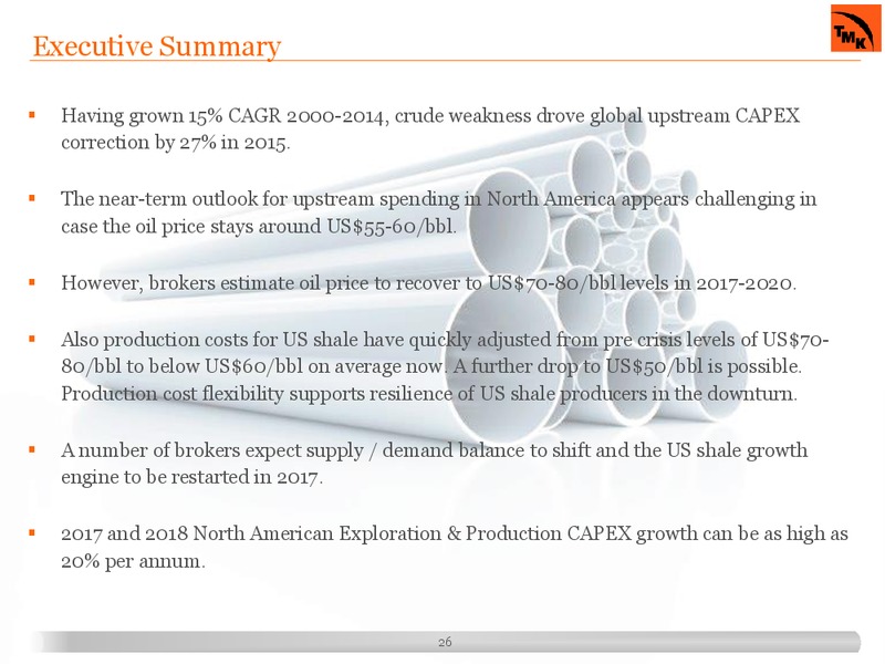 Capital Markets Day – Tmk Group – slide 25