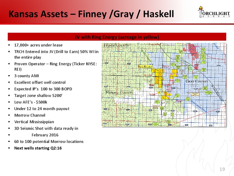 May 2016 Investor Presentation – Torchlight Energy Resources, Inc. – slide 18