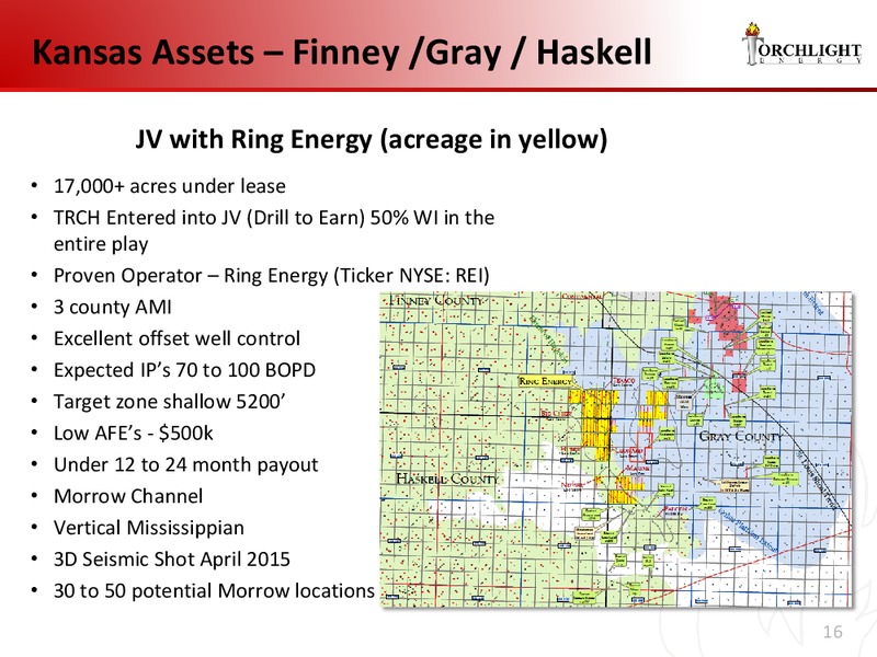 August 2015 Investor Presentation – Torchlight Energy Resources, Inc. – slide 15