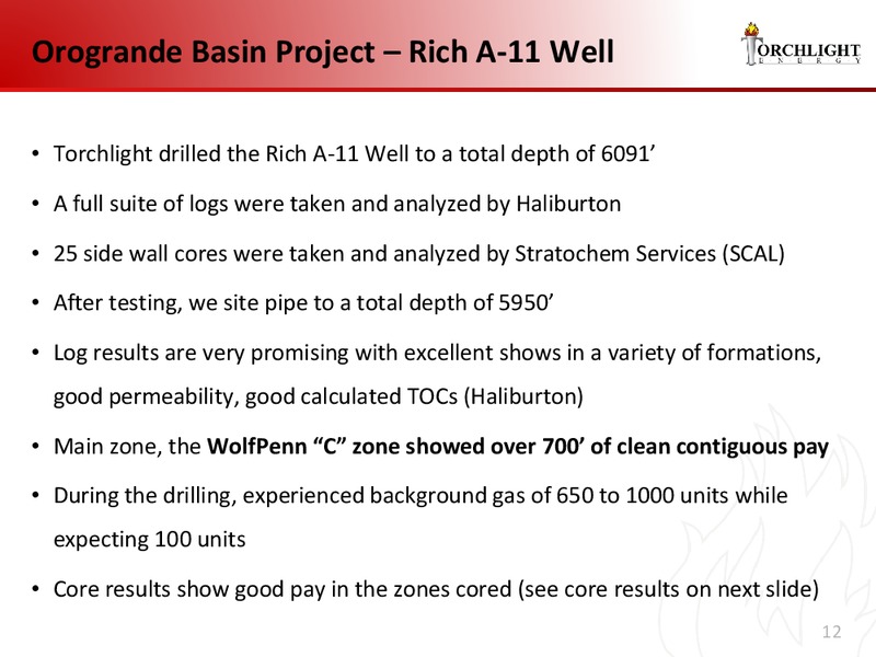 September 2015 Investor Presentation – Torchlight Energy Resources, Inc. – slide 11