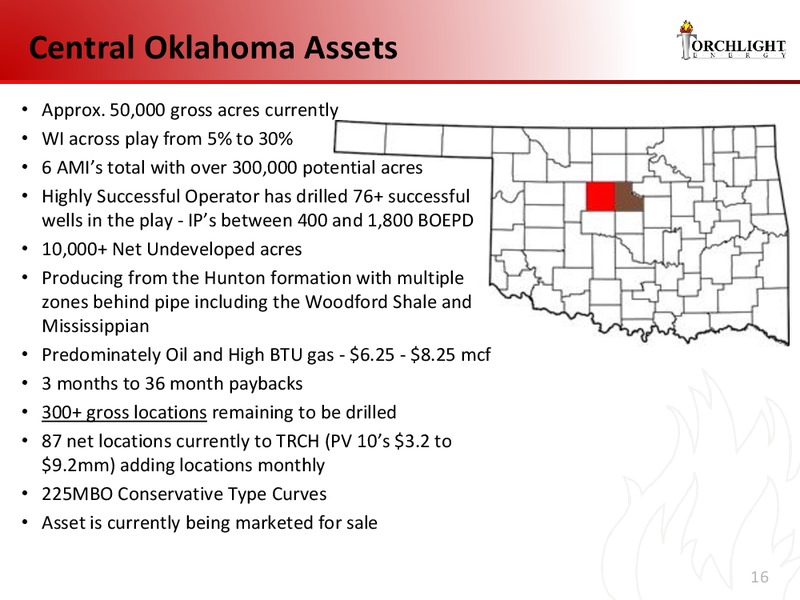 September 2015 Investor Presentation – Torchlight Energy Resources, Inc. – slide 15