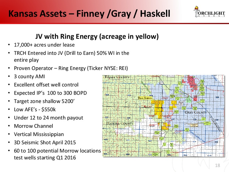 December 2015 Investor Presentation – Torchlight Energy Resources, Inc. – slide 17