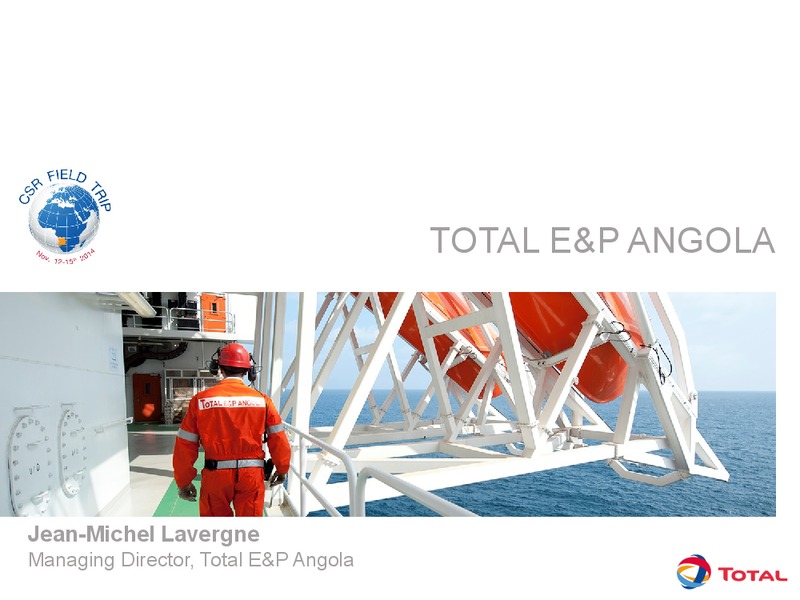 Results and Outlook – Total SA – slide 14