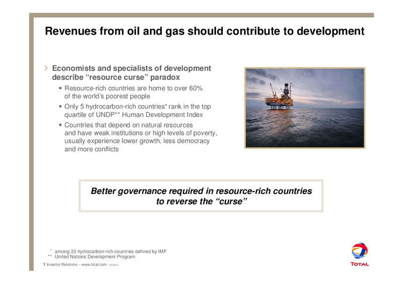 November 2009 Conference Call – Total SA – slide 2