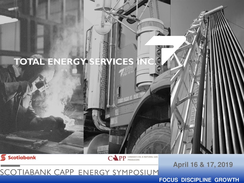 Scotia CAPP – Total Energy Services Inc. – slide 1