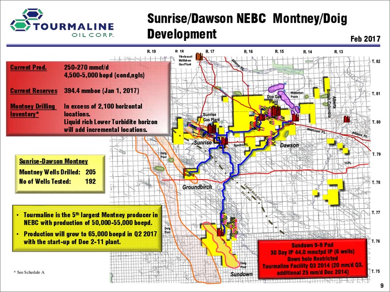 Investor Day A – Tourmaline Oil Corp. – slide 10