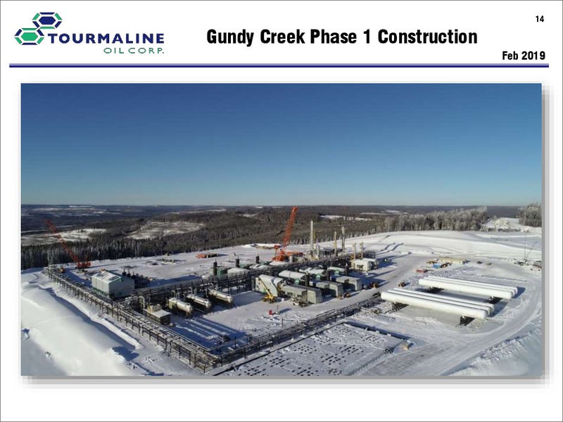 March 2019 Corporate Presentation – Tourmaline Oil Corp. – slide 14