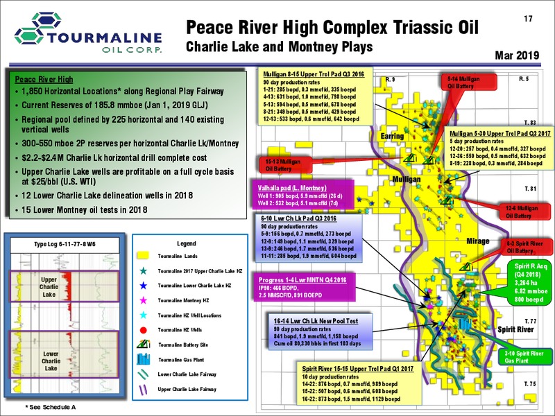 April 2019 Corporate Presentation – Tourmaline Oil Corp. – slide 17