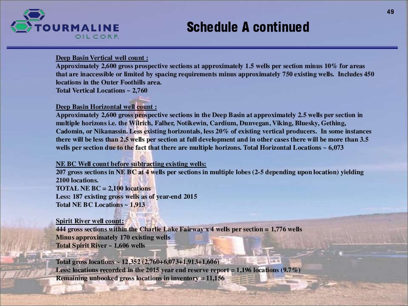 May 2016 Corporate Presentation – Tourmaline Oil Corp. – slide 47