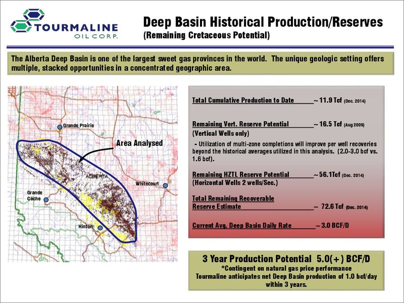 May 2015 Corporate Presentation – Tourmaline Oil Corp. – slide 33