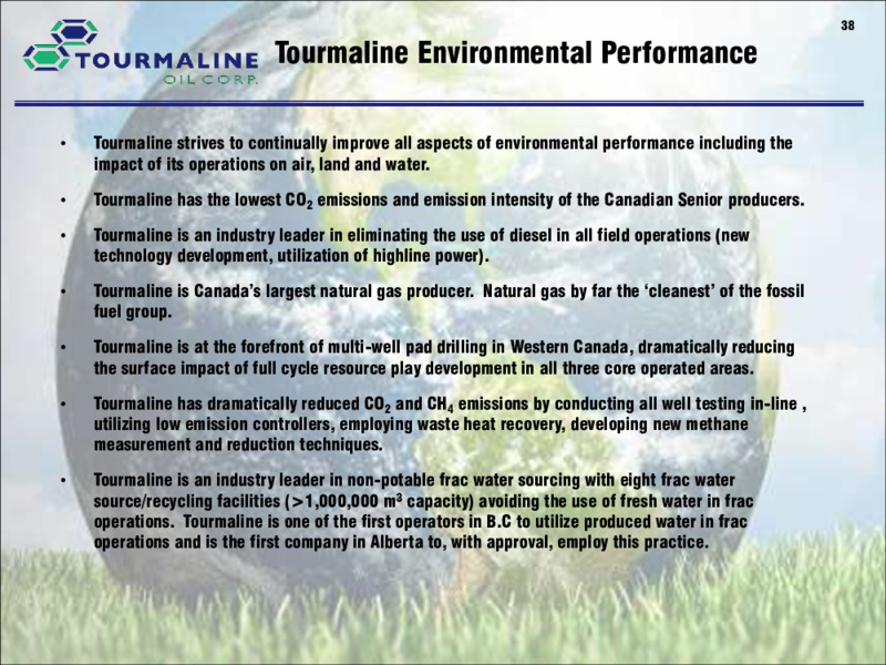 June 2021 Corporate Presentation – Tourmaline Oil Corp. – slide 38