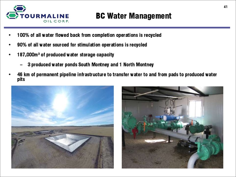 July 2017 Corporate Presentation – Tourmaline Oil Corp. – slide 41