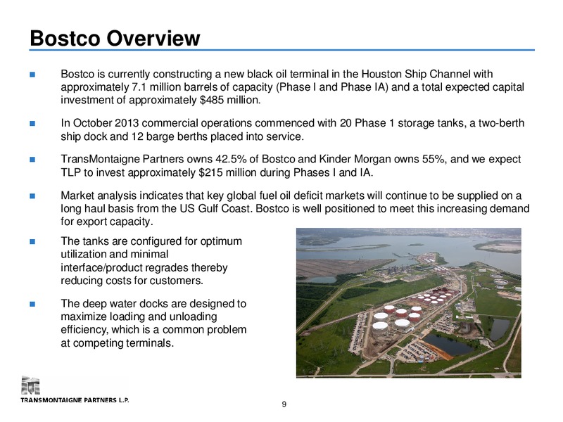 Wells Fargo 2013 12th Annual Energy Symposium – Transmontaigne Partners L.P. – slide 8