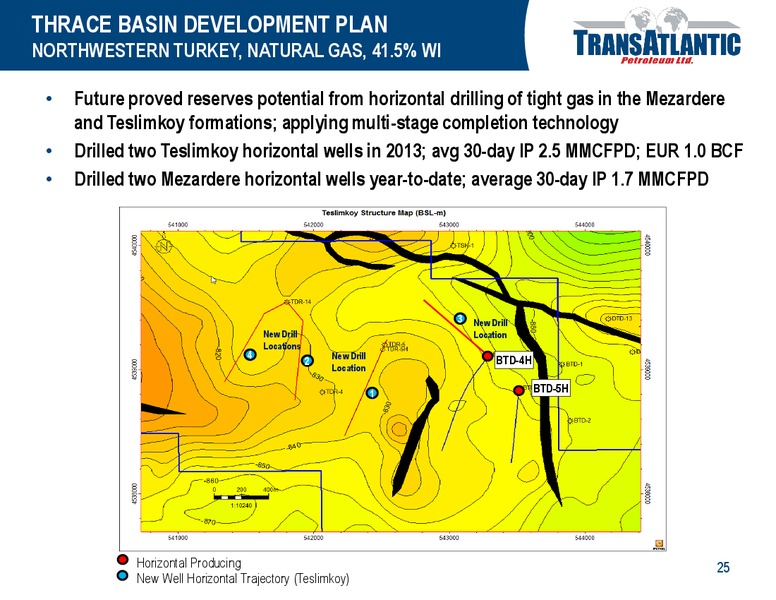 MAY 2014 ANNUAL MEETING – Transatlantic Petroleum Ltd. – slide 24