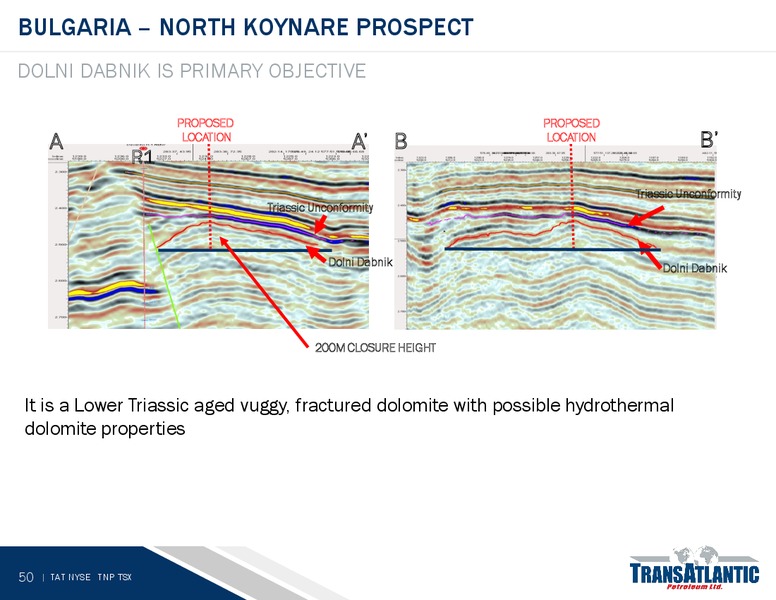 JUNE 2015 ANNUAL GENERAL MEETING – Transatlantic Petroleum Ltd. – slide 49