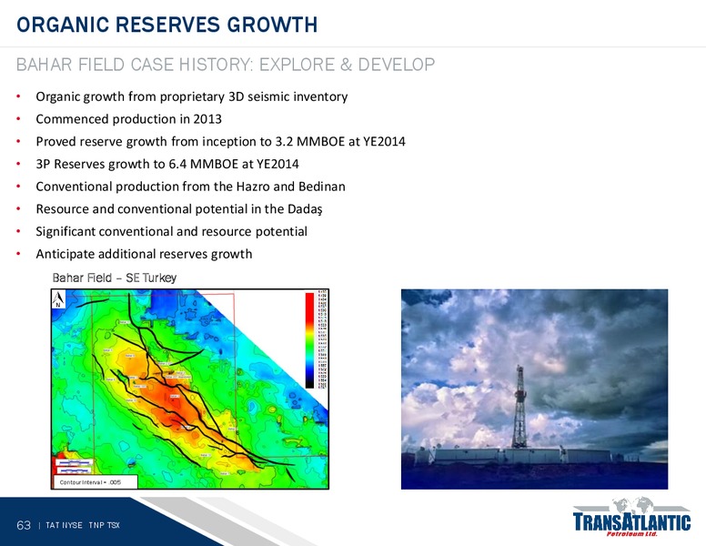 JUNE 2015 ANNUAL GENERAL MEETING – Transatlantic Petroleum Ltd. – slide 62